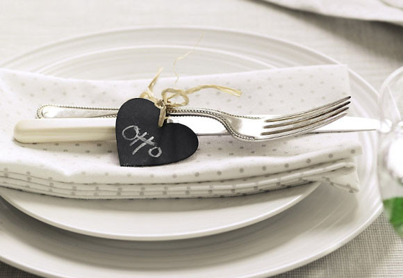 Servilleteros de corazón