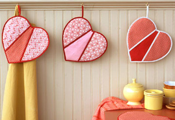 Corazones en la cocina