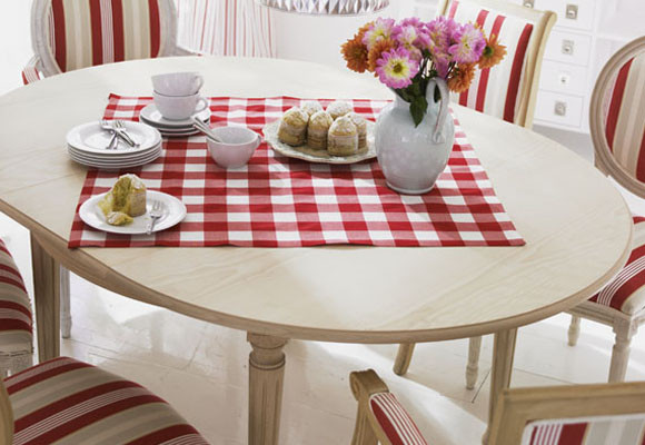 Un comedor extensible: para seis