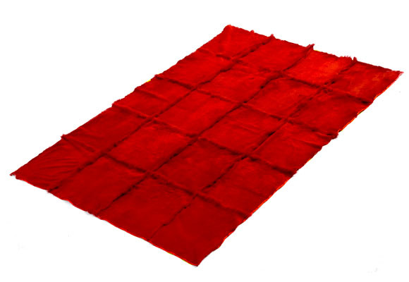 Alfombra Patch Roja