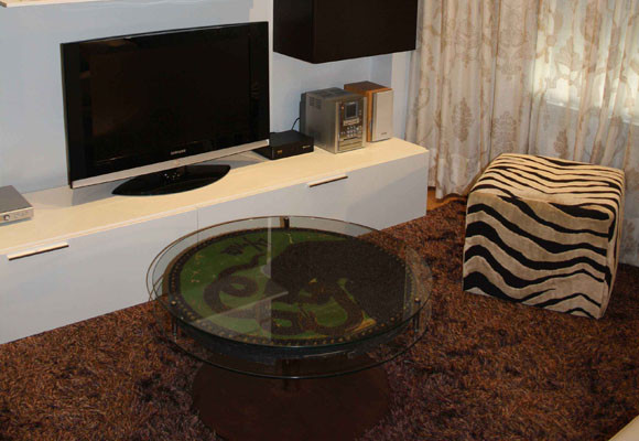 Detalle de la mesa de centro