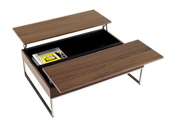 Mesa de centro elevable