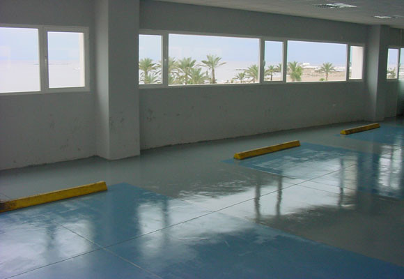 Nivelar el suelo con mortero