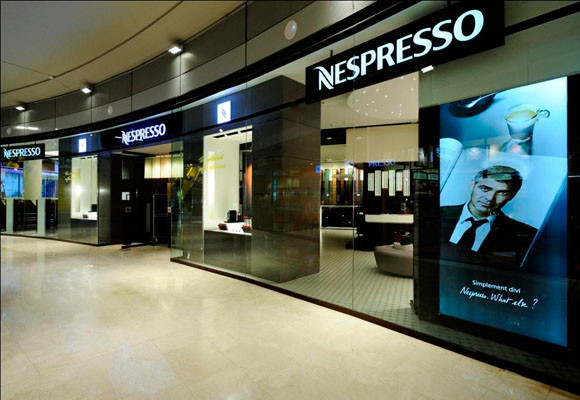 Sexta tienda nespresso en Barcelona