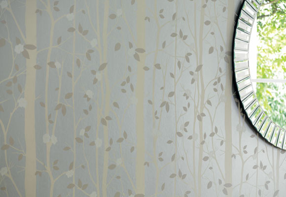 Detalle del papel pintado