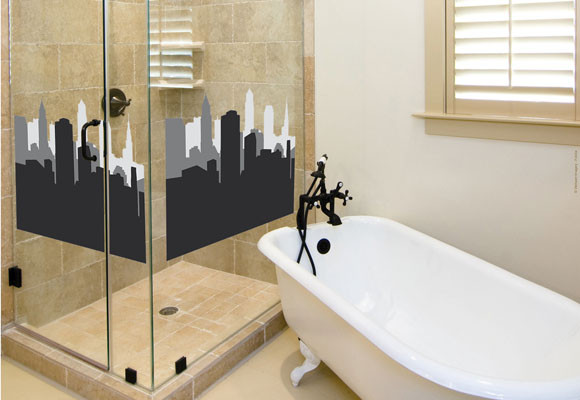 Vinilos para decorar la mampara