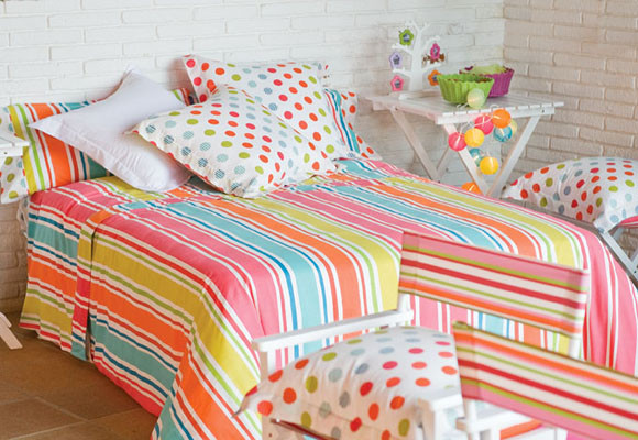 Llena de color el dormitorio 8 Colores y estampados