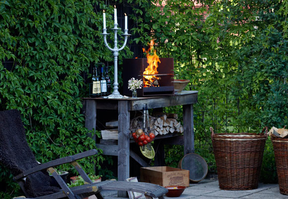 Estufas y chimeneas de exterior