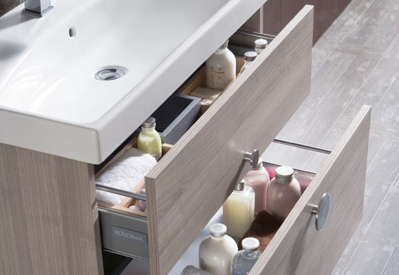 Lavabo XXL y mueble multiusos