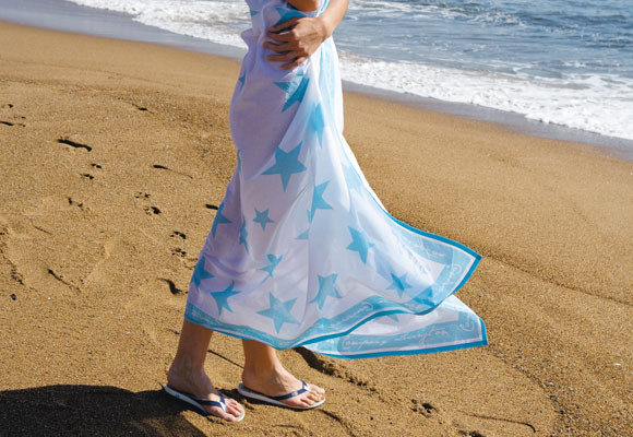 De paseo por la playa