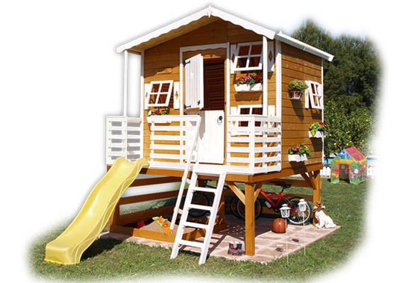 Green House: casitas para crecer jugando 10 casita infantil de madera - foto 3