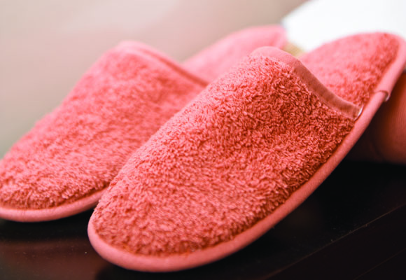 Zapatillas de baño