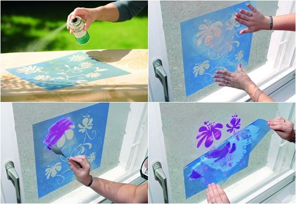 Decorar ventanas con tatuajes