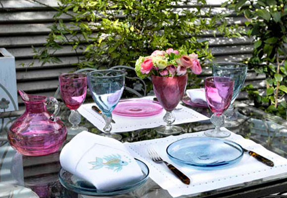 Desayuno en la terraza