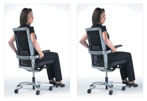 La postura correcta ante el ordenador 7 La postura correcta ante el ordenador