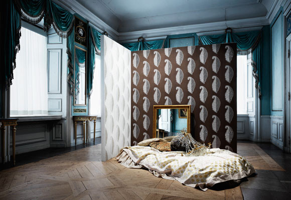 Papel pintado de Swarovski