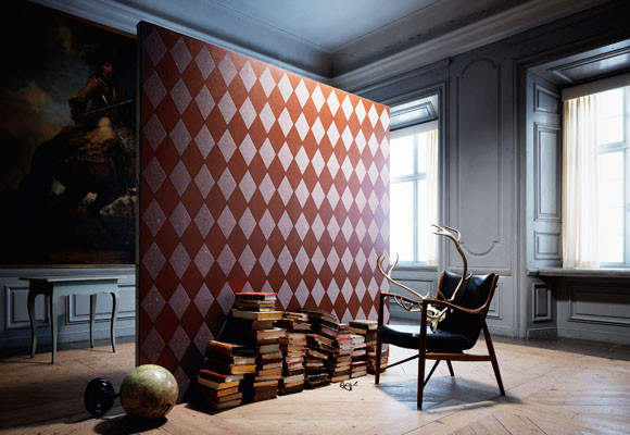 Papel pintado de Swarovski