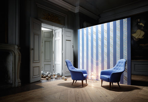 Papel pintado de Swarovski