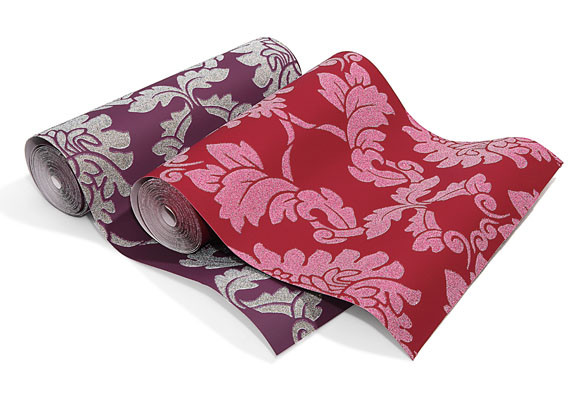 Papel pintado de Swarovski