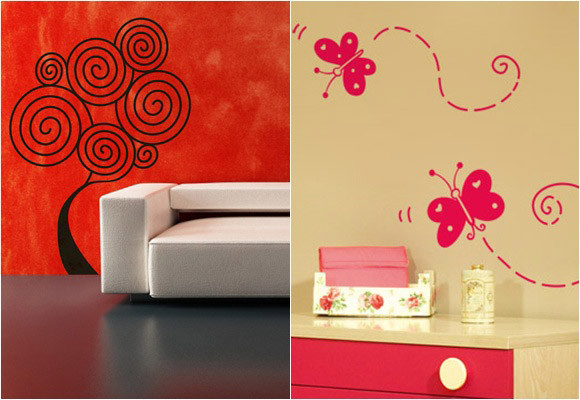 Vinilos decorativos perfectos en tus paredes 7 colocar vinilos