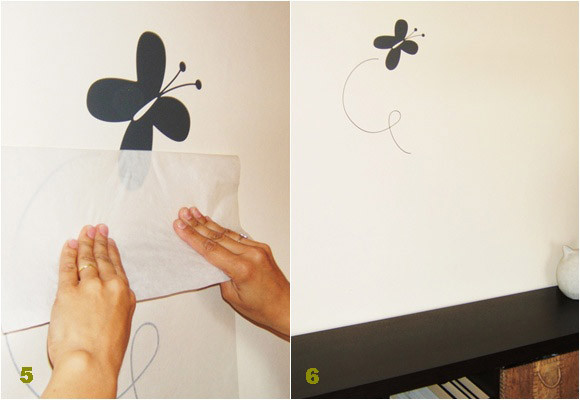 Vinilos decorativos perfectos en tus paredes 9 colocar vinilos