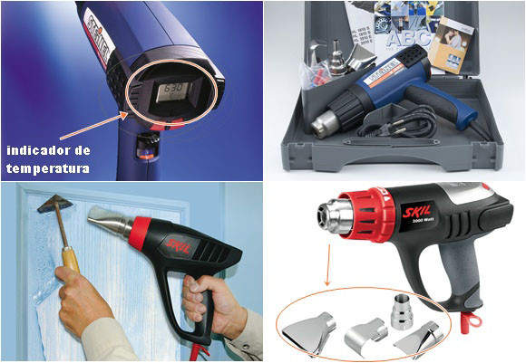 Pistolas de aire caliente