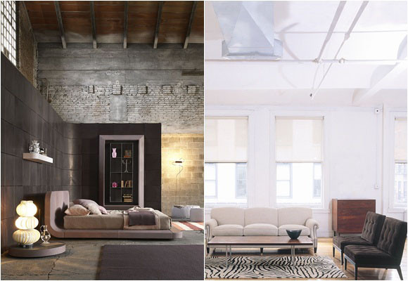Casas de estética loft: ideas, materiales y planifiación 