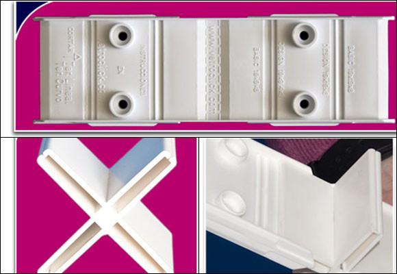 Levantar tabiques traslúcidos de pavés 