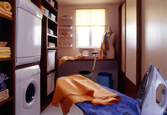 Organizar un cuarto de lavado y plancha