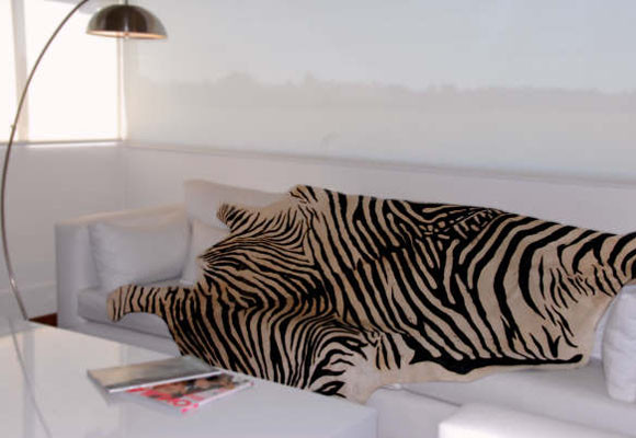 Alfombras y complementos de piel natural 