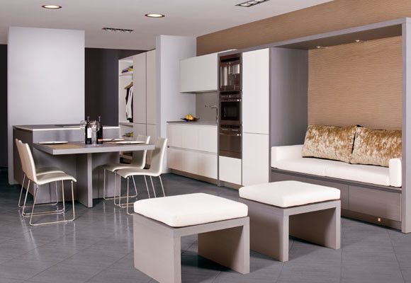 Lo mejor de Casa Decor Barcelona 2011 6 Cocina-estar.plancha y sala de baño