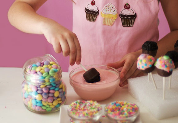 Compras para cocinar con niños 