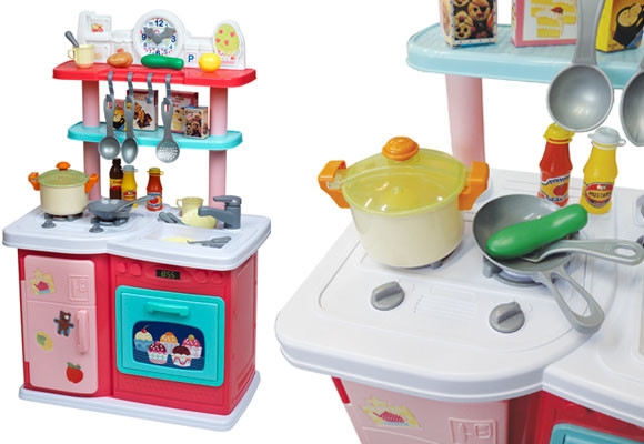 Compras para cocinar con niños 