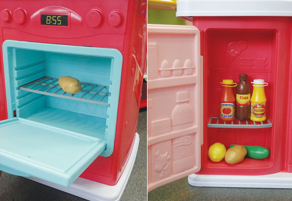 Compras para cocinar con niños 