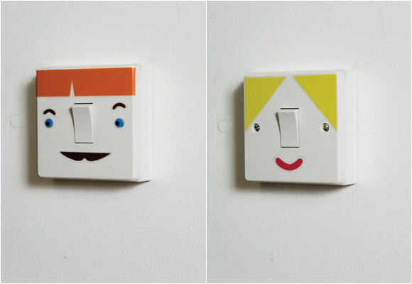 Decorar y personalizar los interruptores de la luz - Bricolaje