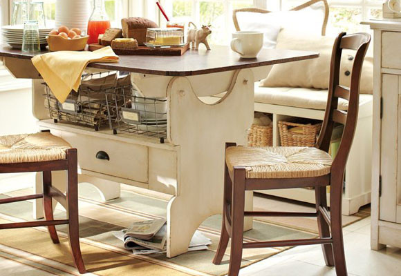 Mesas de comedor bien aprovechadas 8 Mesas de comedor bien aprovechadas