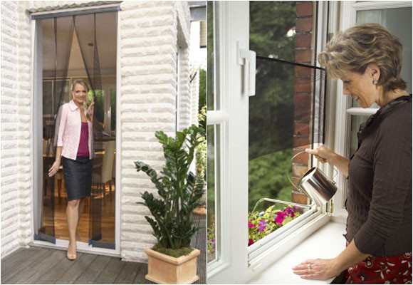 Tipos de mosquiteras para puertas y ventanas 8 Mosquiteras para puertas y ventanas