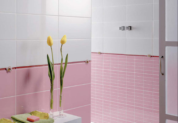 Rosa en el baño 8 Rosa en el baño