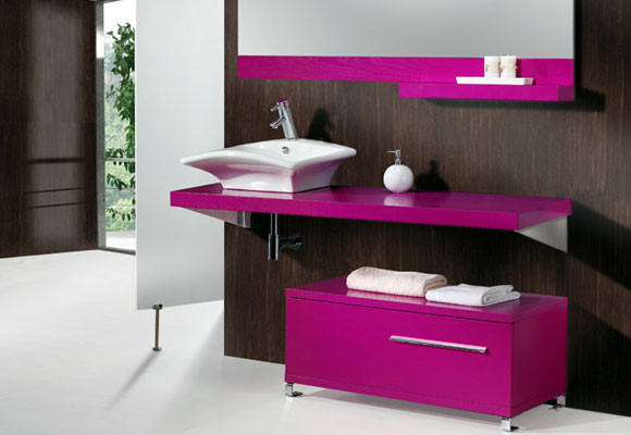 Rosa en el baño 9 Rosa en el baño