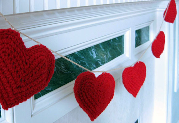 Guirnaldas de corazones 