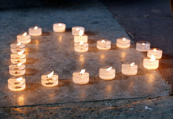 Velas para San Valentín