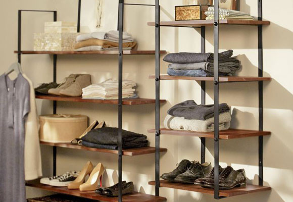 Un vestidor improvisado