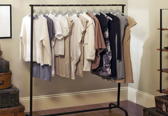 Un vestidor improvisado