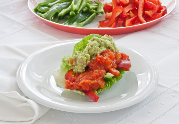 Fajitas mexicanas sin tortilla 