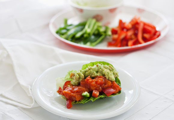 Fajitas mexicanas sin tortilla 