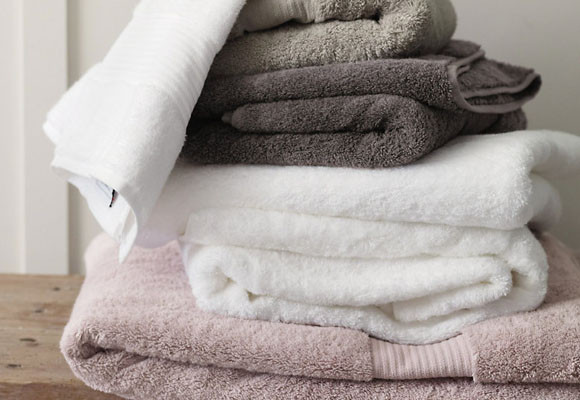 Rosa pastel en el baño