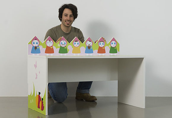 Un pupitre para niños