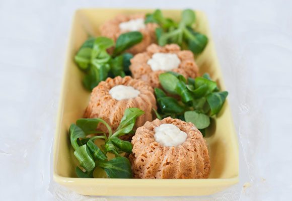 Pastelitos fríos de atún