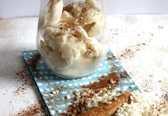 Helado de arroz con leche 