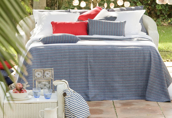 La siesta en el jardín